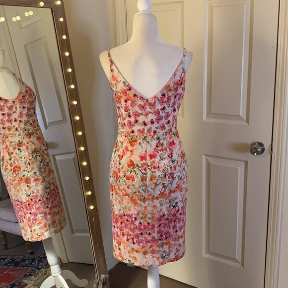 Black Halo All In Bloom Sheath Dress Anthropologie - Picture 9 of 13